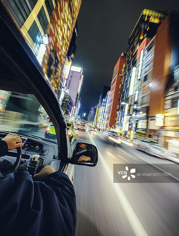 东京夜景图片素材