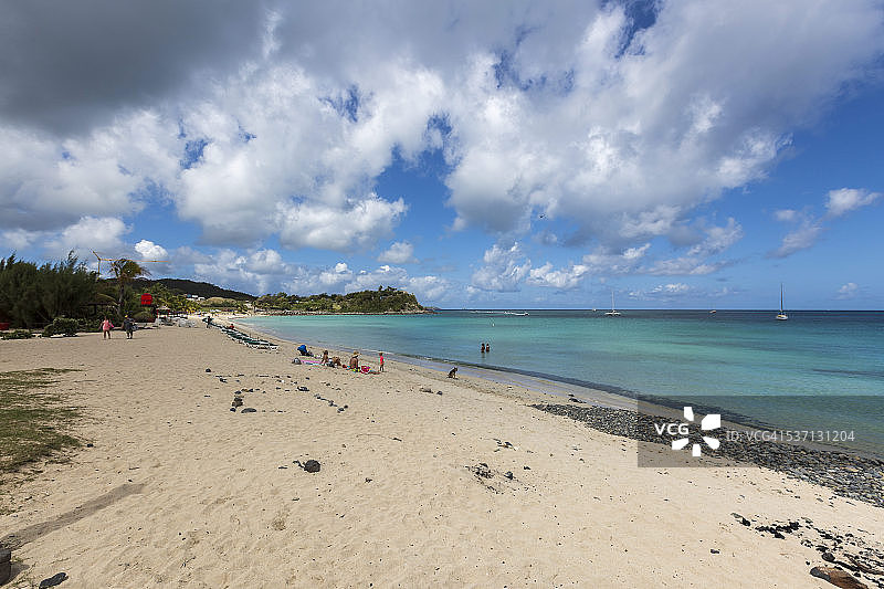 圣马丁海滩图片素材