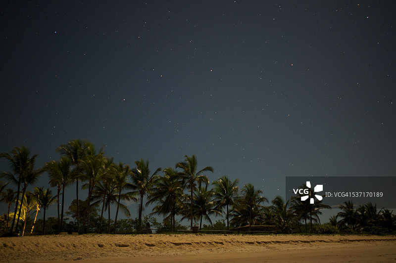 夜晚的特兰科索图片素材