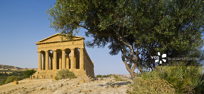 神庙谷：和谐神庙景观图片素材