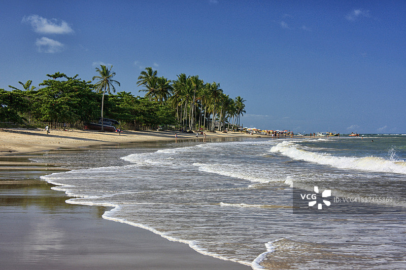 特兰科索科克鲁斯海滩图片素材