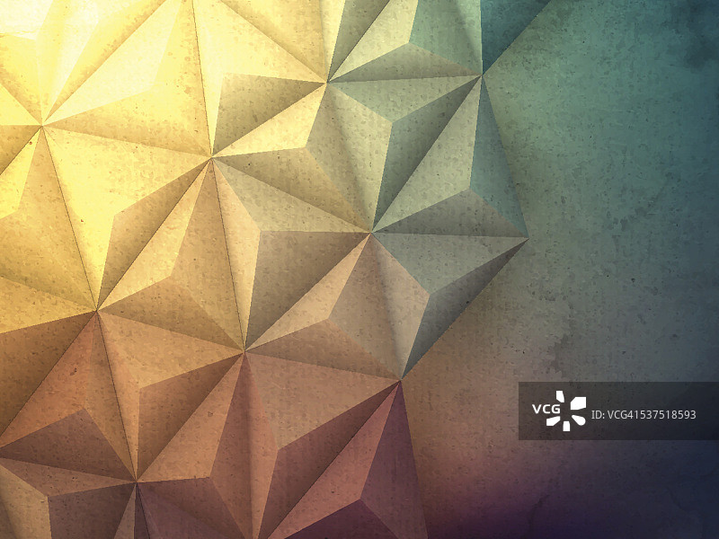 摘要多边形背景设计-低多边形，几何向量图片素材