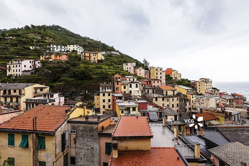 里奥马焦雷的屋顶图片素材