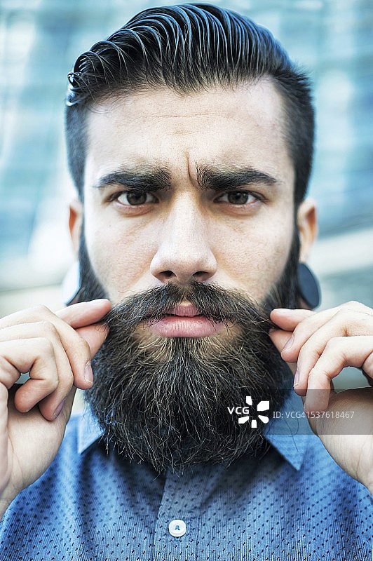 时尚达人肖像图片素材