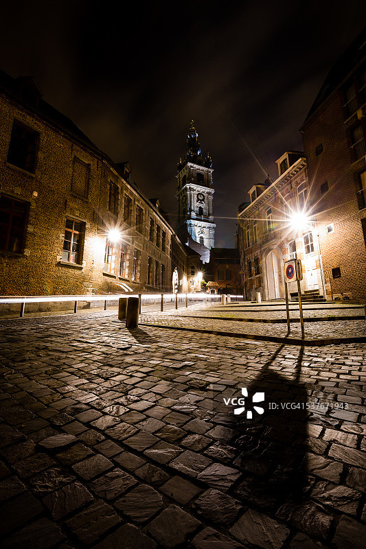 蒙斯钟楼图片素材