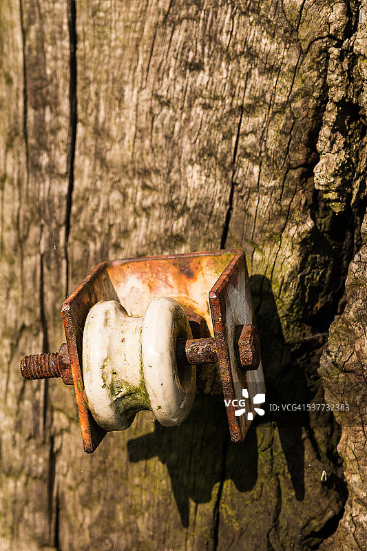 老式绝缘子图片素材