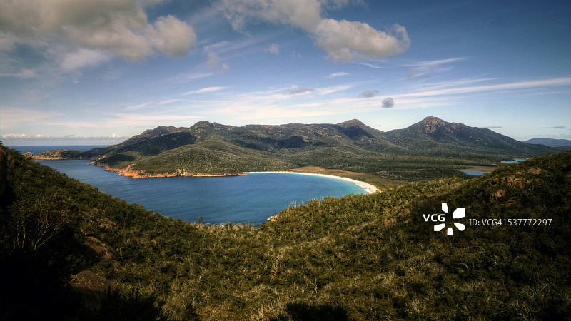 酒杯湾东海岸，塔斯马尼亚图片素材