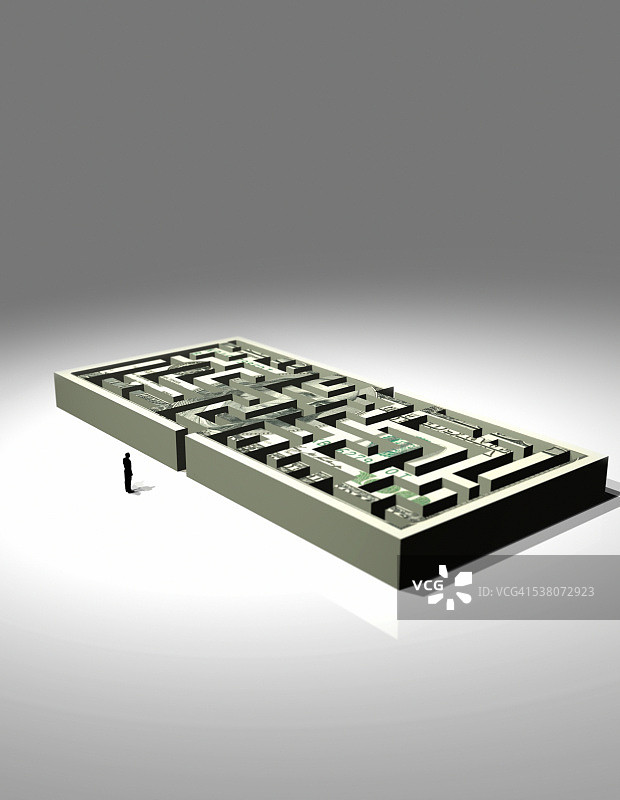 金钱迷宫图片素材