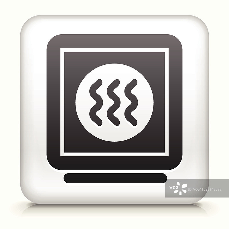 烘干机方形按钮矢量素材图片素材