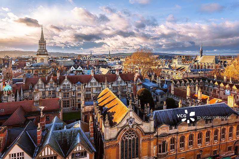 高角度景观图片素材