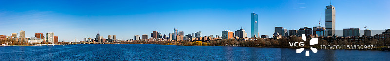 波士顿全景图片素材