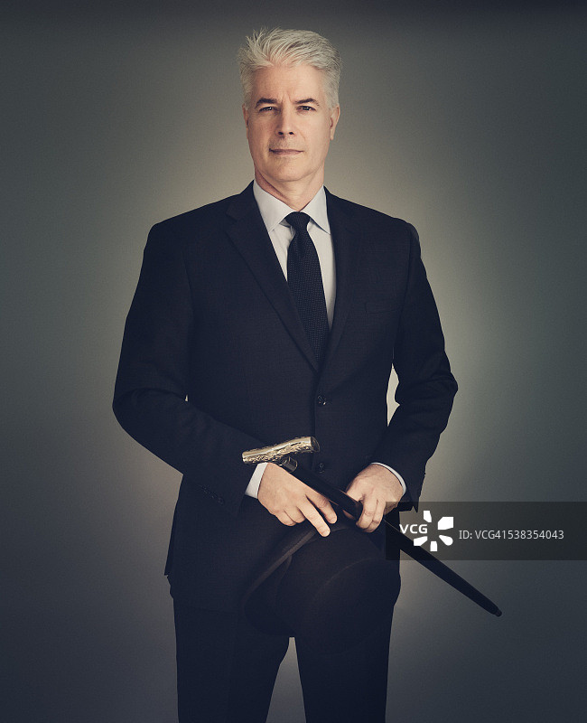 复古绅士图片素材