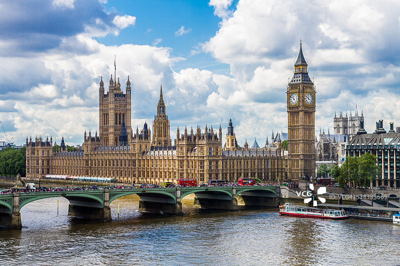 大本钟与国会大厦图片素材