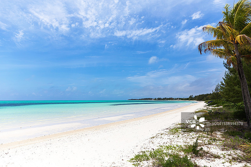 巴哈马美丽海滩风光图片素材