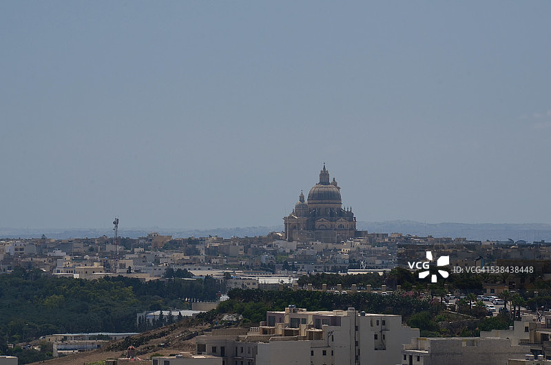 马耳他戈佐岛维多利亚镇景色图片素材