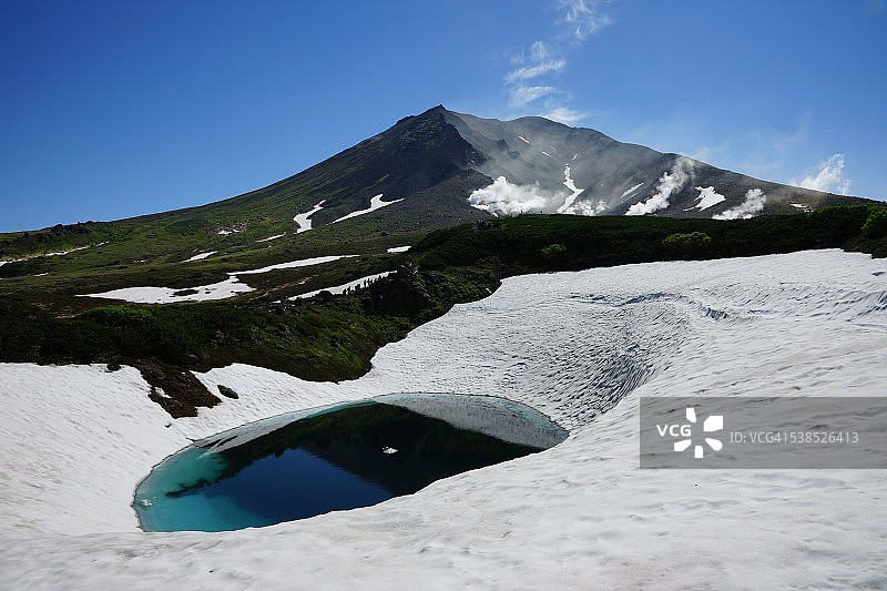 小陨石坑图片素材