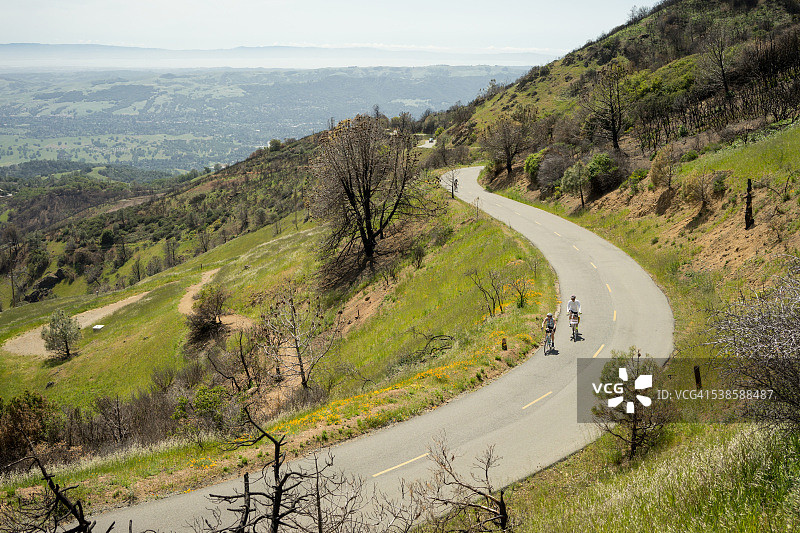 迪亚布罗山自行车骑行图片素材
