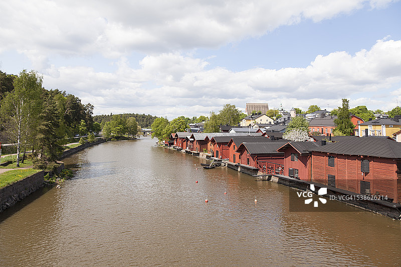 芬兰波尔沃图片素材