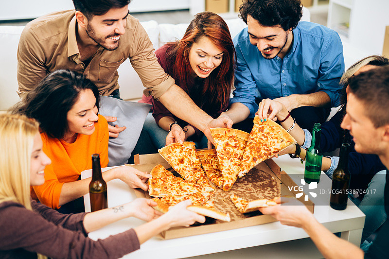 披萨的时间图片素材