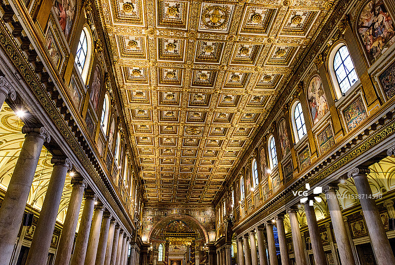 圣母大教堂内部图片素材