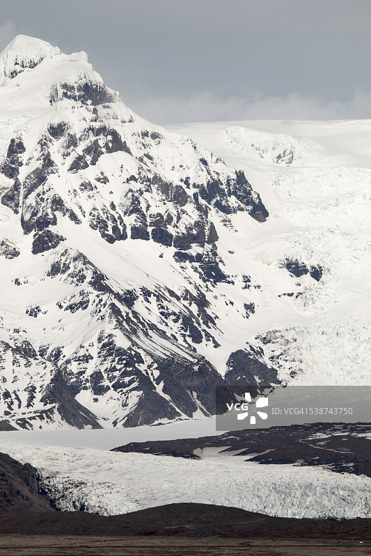 斯卡夫塔冰川图片素材