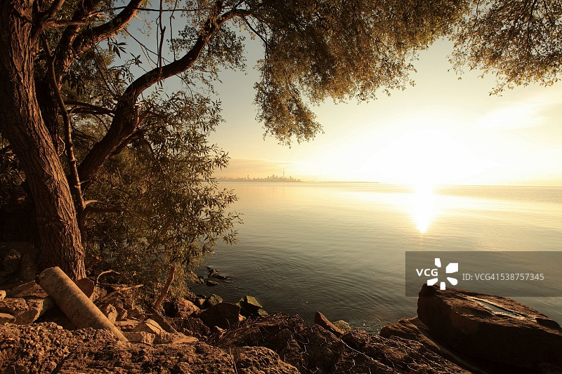 安大略湖图片素材