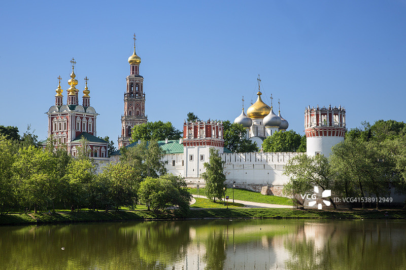 莫斯科新圣女修道院图片素材