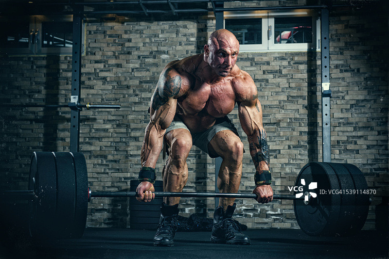 举重，硬拉图片素材