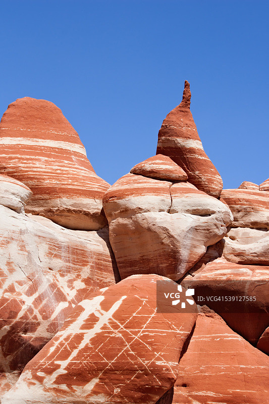 蓝峡谷图片素材