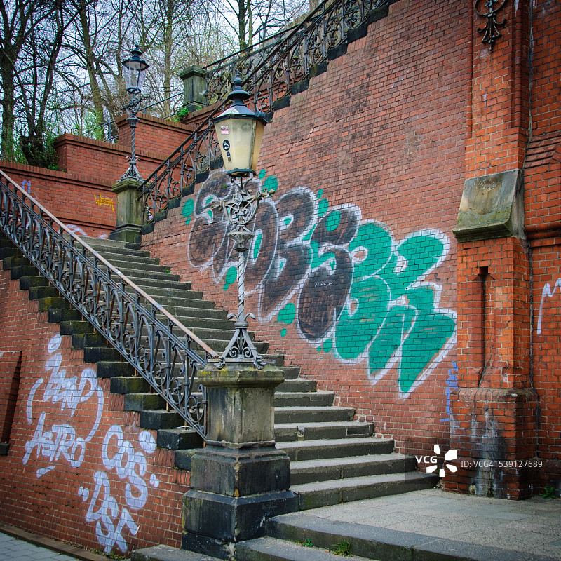 汉堡Kohlbrandtreppe图片素材