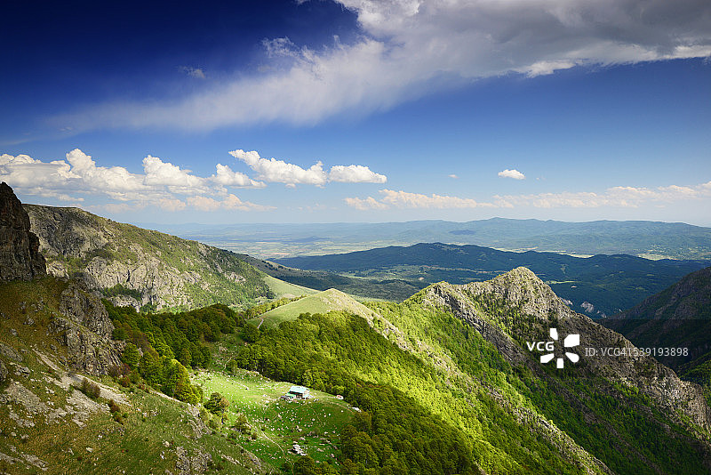 中央巴尔干国家公园，拉伊小屋图片素材