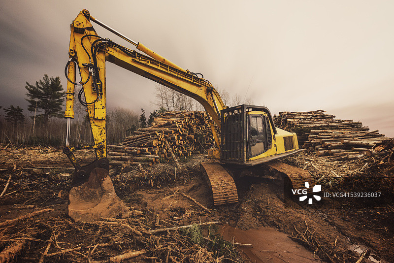 清理建筑工地图片素材