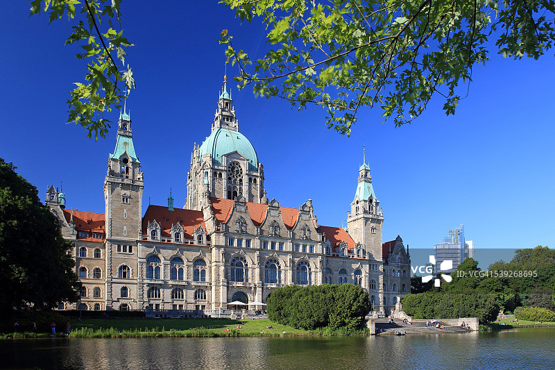 德国汉诺威新市政厅图片素材