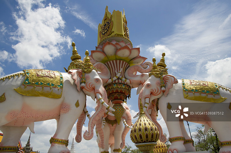 庆祝泰国国王登基70周年皇家徽章图片素材