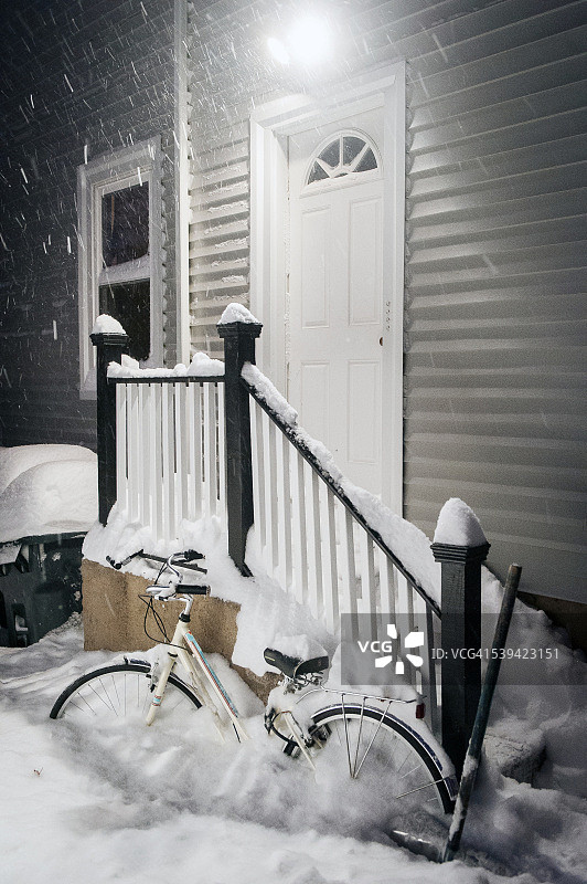 朱诺冬季风暴图片素材