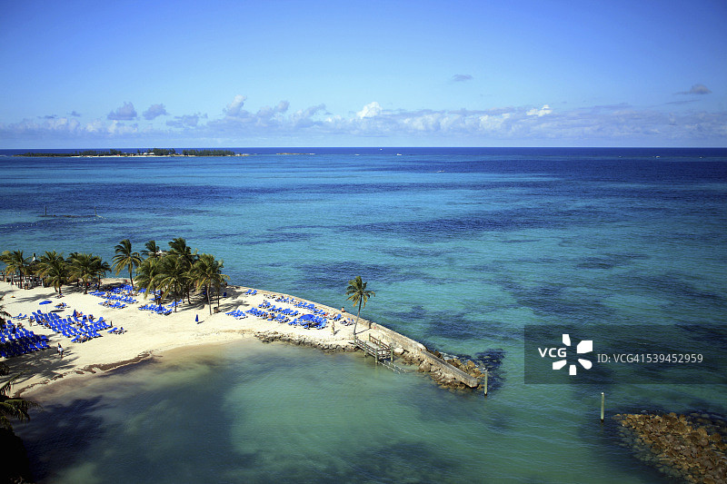 巴哈马拿骚有线海滩图片素材