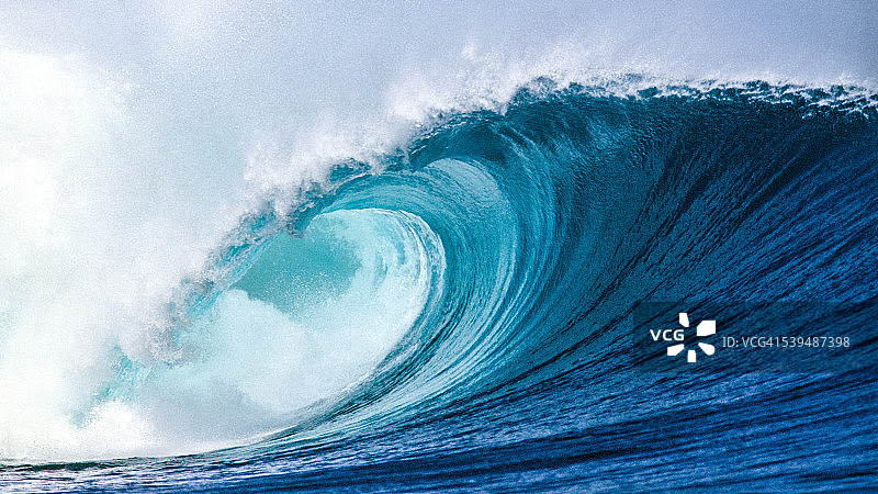 东爪哇的海浪图片素材