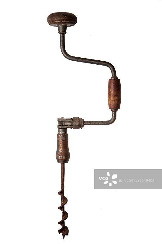 老式手摇钻图片素材