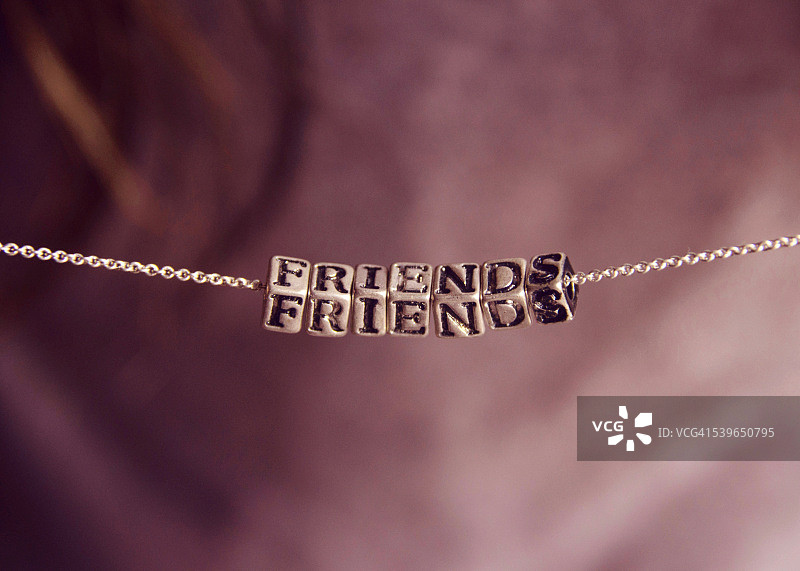友谊项链图片素材