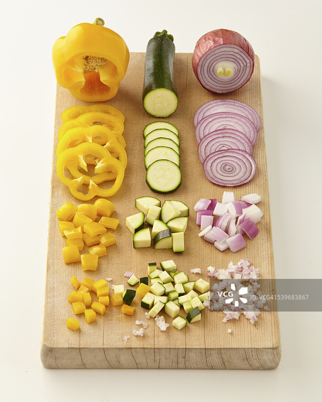 如何切蔬菜图片素材