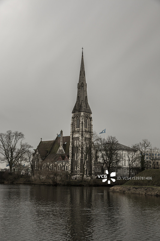 阴天下的卡斯特雷特图片素材