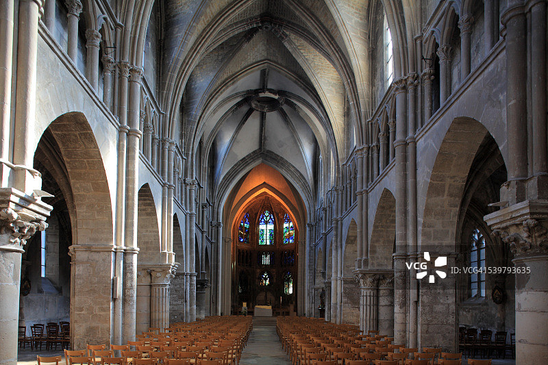 圣雅克教堂内部景象图片素材