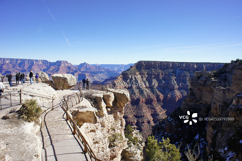 大峡谷观景点图片素材