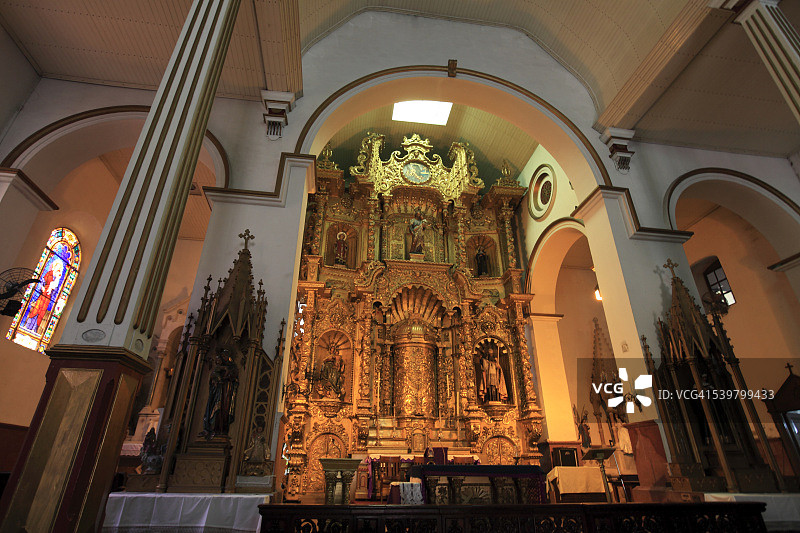 圣何塞教堂内部景观图片素材