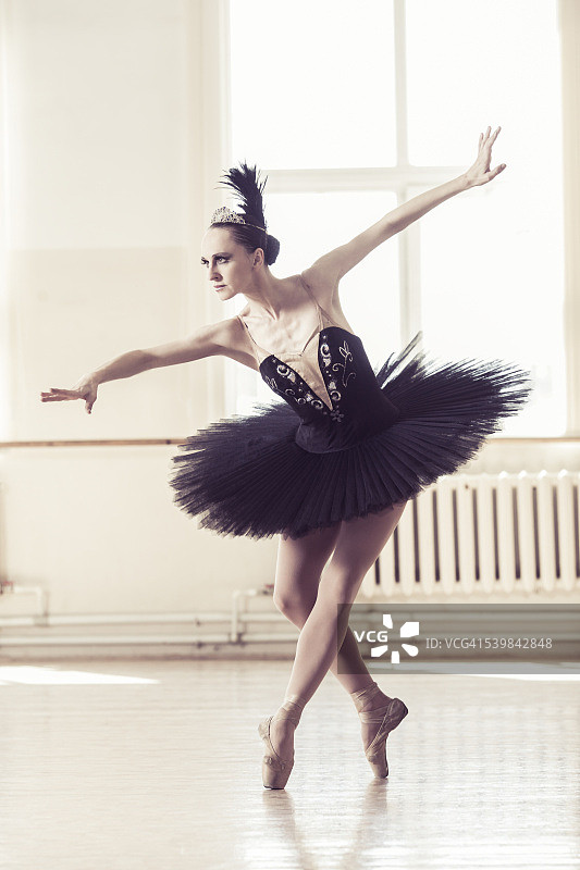 芭蕾舞女演员图片素材