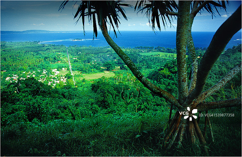 瓦努阿图埃法特岛海岸线景观图片素材