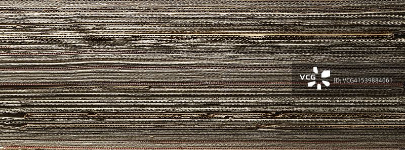 瓦楞纸板全景图图片素材