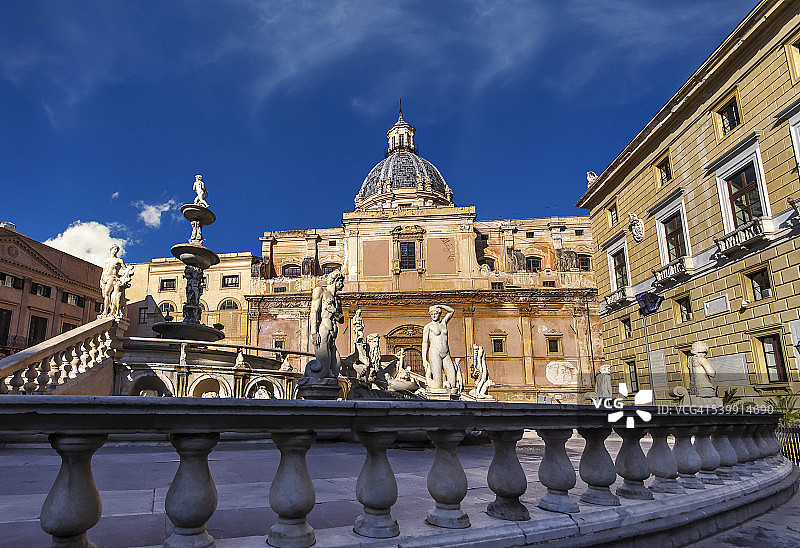 普雷托利亚喷泉图片素材