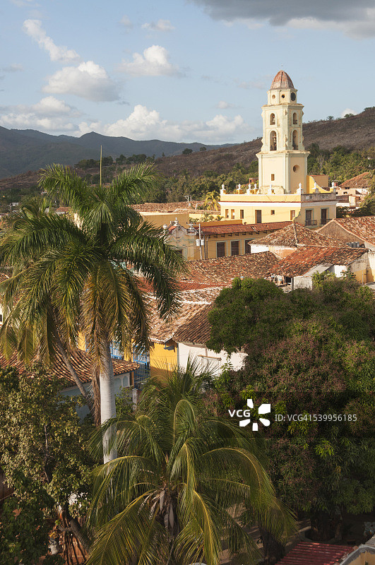 特立尼达的圣弗朗西斯科·德·阿西斯钟楼图片素材