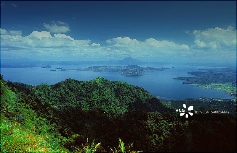 菲律宾塔尔湖风光图片素材